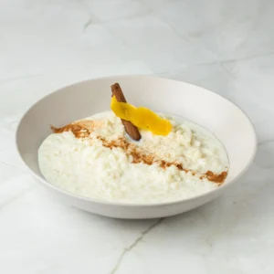Arroz con leche y canela